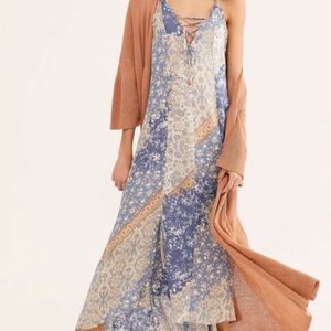 Free People Work of Art Printed Maxi Dress